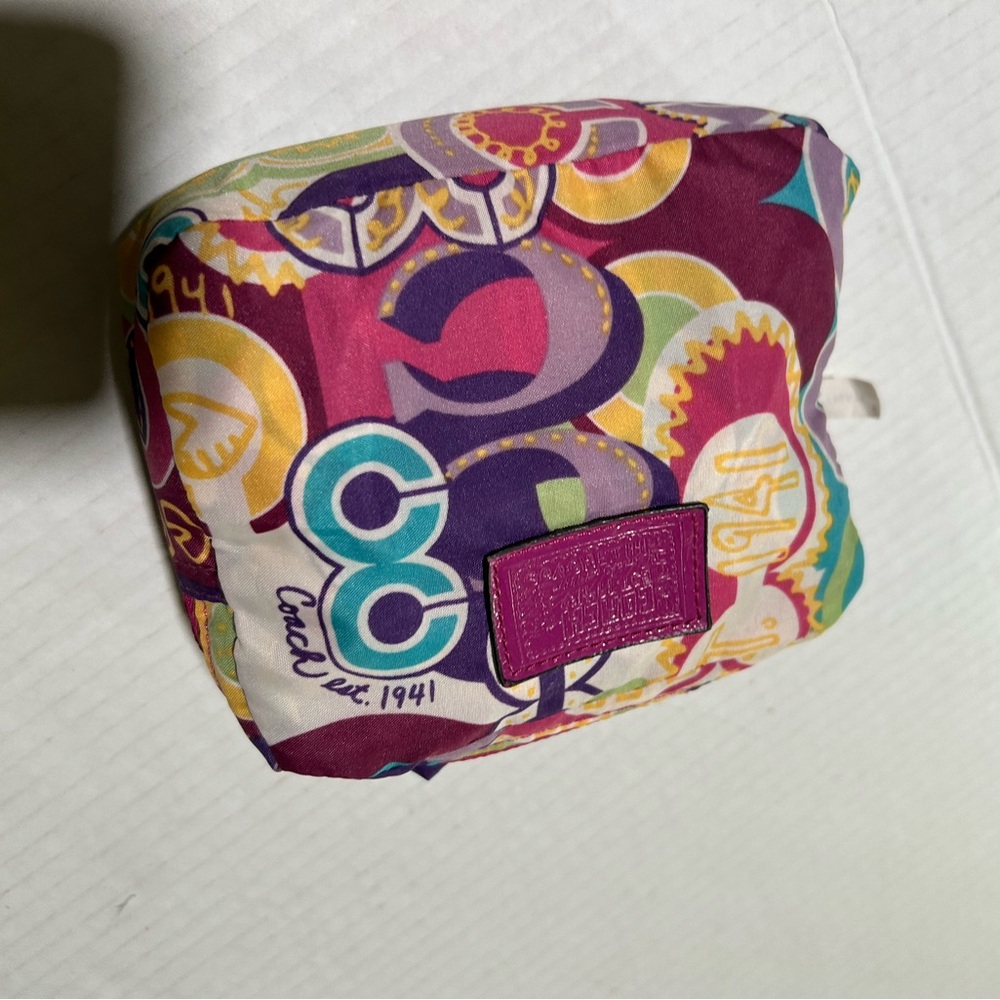 Coach Multicolor Patterned Pouch - Picture 15 of 15
